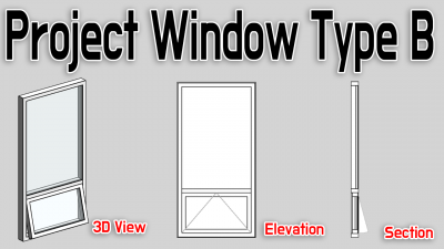 프로젝트창 타입B (Project Window Type B)
