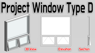 프로젝트창 타입D (Project Window Type D)