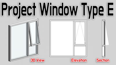 프로젝트창 타입E (Project Window Type E)
